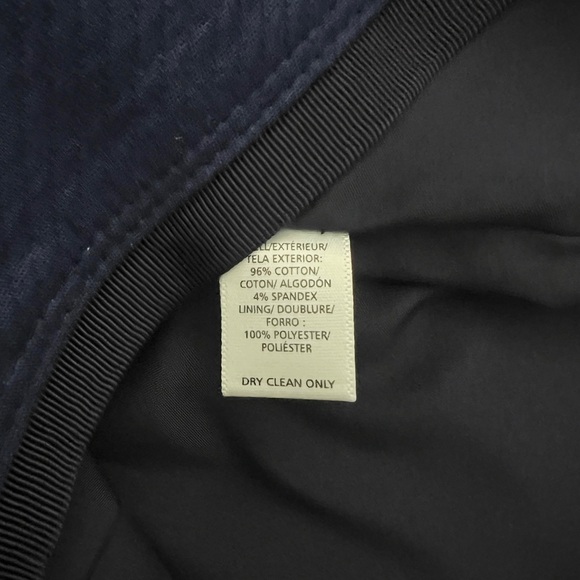 Ann Taylor LOFT Blu Falls Ombre Pencil Skirt - 10 - Picture 8 of 8